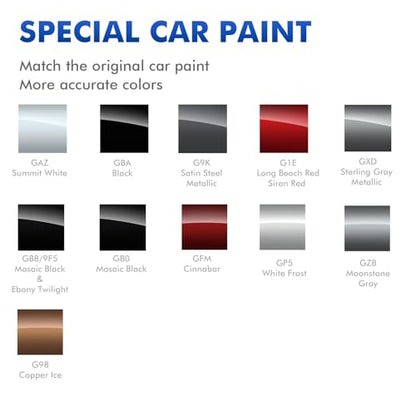 WA8624 GAZ Summit White Touch Up Paint for Buick, Automotive Paints - color: Summit/Olympic White (GAZ/WA8624/50)
