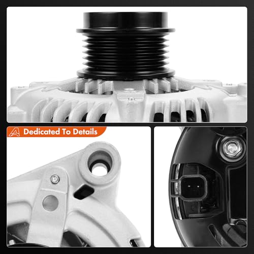 3.6L Alternator for Chrysler 200, Dodge Avenger, Grand Caravan & Journey - size: 421000-0770