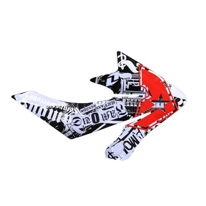 CRF50 XR50 Plastic Fairing Kit with Graphics Decal Sticker and Tall Seat for 50cc 70cc 110cc 125cc Pit Dirt Bike
