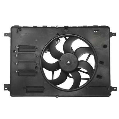 PartsFlow Engine Radiator Cooling Fan Assembly Compatible with 2008-2014 Land Rover LR2 LR026078, FA70943 - color: For Land Rover