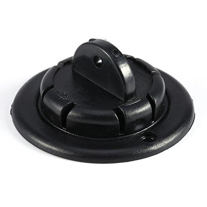 KIMISS Single Gauge Holder for Car & Truck, Universal Dash Mount Pod, Vehicle Meter Cup for 52mm 60mm Gauges, Black
