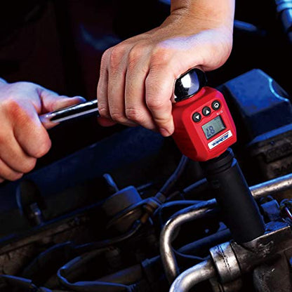 ACDelco 1/2" Heavy Duty Digital Torque Adapters 14.8 to 147.6 ft-lbs with Buzzer and LED Flash Notification – ISO 6789 Standards with Certificate of Calibration