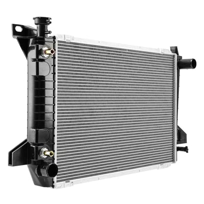 Torchbeam Vehicle Radiator Replacement For 1985-1996 F-150 5.0L, 1989-1996 F-150 5.8L, 1989-1996 F-25 5.8L,1985-1992 Bronco 5.0L, 1985-1992 Bronco 5.8L,F-25 5.0L Transmission Oil Cooler Included - size: CU1453