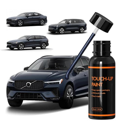 723 Denim Blue Touch Up Paint Compatible with Volvo, Auto Paints - color: 723 Denim Blue