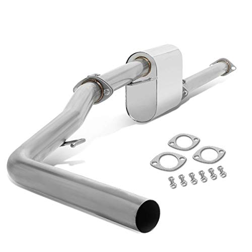 Auto Dynasty 2.4" Round Catback Exhaust System For 2013-2015 Toyota Tacoma