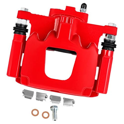 cciyu Rear Left/Right Disc Brake Caliper Assembly with Bracket 18B5046 - size: Rear Left[18B5046]