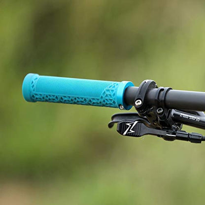 Funn Hilt MTB Bike Grips with Single Lock On Clamp - color: Purple