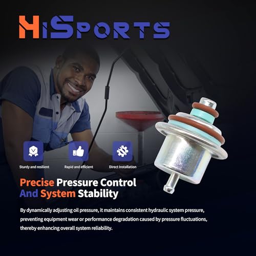 HiSport 88894360 Fuel Injection Pressure Regulator 3.5Bar 89017382 - size: HSFPR71582