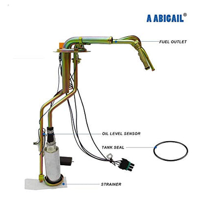 A ABIGAIL Fuel Pump E3621S Compatible with Chevy GMC C/K 1500 2500 3500 1988 1989 1990 1991 1992 1993 1994 1995 V8 7.4L 5.0L 5.7L V6 4.3L