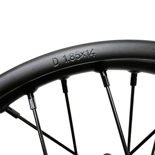 MYK Wheel Rim Rear 1.85x14" fits tire 90/100-14, Compatible with Tao Tao DB17 and many other models Dirt Bike Off Road Motorcycles 125cc