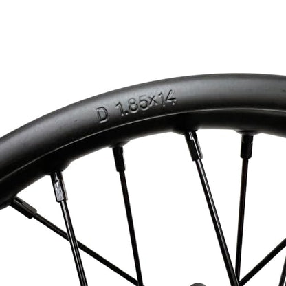 MYK Wheel Rim Rear 1.85x14" fits tire 90/100-14, Compatible with Tao Tao DB17 and many other models Dirt Bike Off Road Motorcycles 125cc