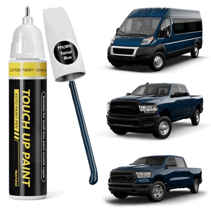 (Patriot Blue (PPX/RPX) Car Touch Up Paint for Dodge Ram - color: Patriot Blue (PPX/RPX) for 2025 RAM 1500/2024 RAM 1500/2023 RAM 1500/2025 RAM 2500/2024 RAM 2500/2025 RAM 3500