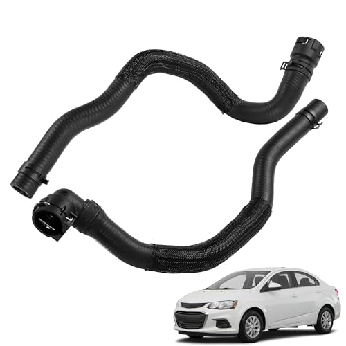Heater Inlet Outlet Hose w/Connectors Fit for 13-18 Sonic