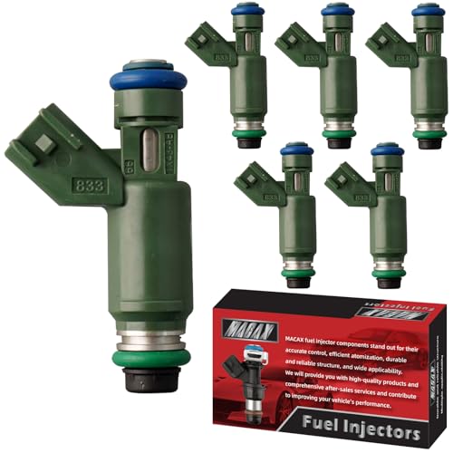 Set of 6 Fuel Injectors C2S8062 852-12234 Replacement - size: 852-12234