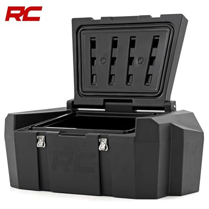 Rough Country Rear Cargo Box for Honda Talon 1000 X/R/X4/XS/RS - 60 Gallon Capacity, Waterproof, UV & Scratch Resistant