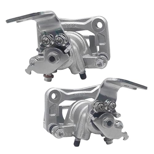 2 Pcs Left & Right Rear Brake Caliper Set 19B3358 19B3359 Compatible with 2008-2012 Honda Accord, 2009-2014 TSX, Driver and Passenger Side Rear Brake Caliper with Bracket - size: 19B3358+19B3359