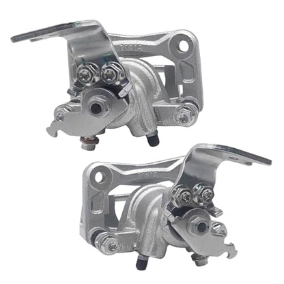 2 Pcs Left & Right Rear Brake Caliper Set 19B3358 19B3359 Compatible with 2008-2012 Honda Accord, 2009-2014 TSX, Driver and Passenger Side Rear Brake Caliper with Bracket - size: 19B3358+19B3359
