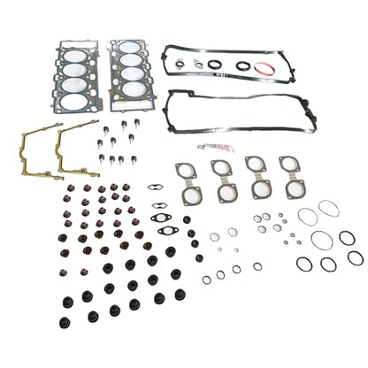 PartsFlow Engine Head Gasket Set Fits 02-10 BMW 545i 645Ci 745i 745Li X5 E53 E63 4.4L V8 - color: 11340054492, 11127513945