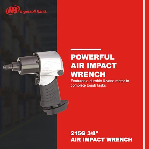 Ingersoll Rand 215G 3/8" Drive Air Impact Wrench - style: 215G 3/8” Silver Edge Series Air Impactool