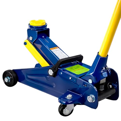 PONO Low Profile Floor Jack 2 Ton, 5.1"-13" Lift Heavy Duty Car Jack