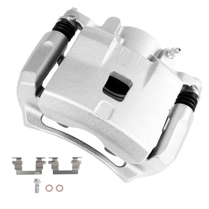 cciyu Front Left Disc Brake Caliper Assembly w/Bracket 18B4906 - size: Front Left[18B4906]