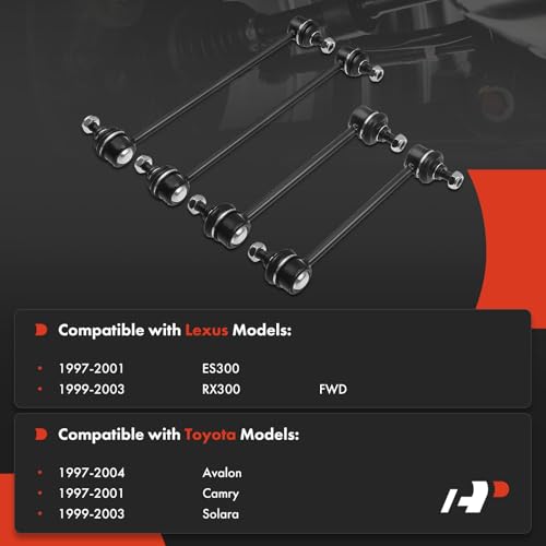 A-Premium Front & Rear Sway Bar Link Stabilizer Bar End Link Kit