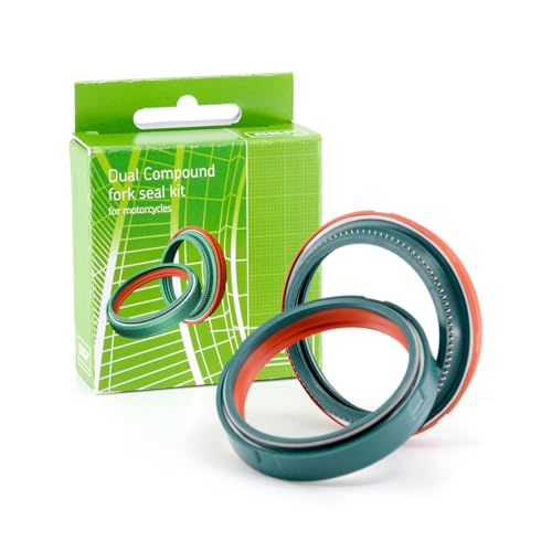 SKF DUAL-48W Dual Compound One Seal and Wiper Fork Seal Kit 48mm WP