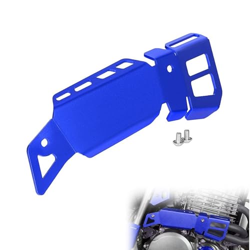 XR650L Silencer Header Pipe Guard Protective Compatible with XR 650L 1993-2025 Motorcycle Exhaust Muffler Pipe Heat Shield Cover (Blue) - color: Blue