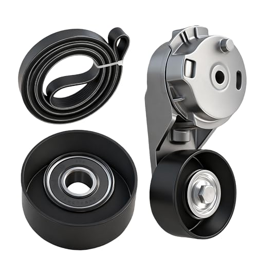 Serpentine Drive Belt Component Kit For Chevrolet Trailblazer 02-09 GMC - size: 90K-38178