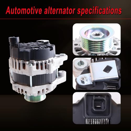 Alternator compatible with 2017 2018 2019 2020 Fit L4 1.5L - size: 2017-2019 Fit