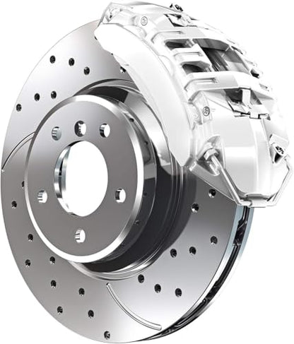 G2 High Temperature Brake Caliper Paint Kit - High Gloss, Wear and Heat Resistant, Epoxy Paint System - Dries Hard, No Flaking or Fading White G2167 - color: White