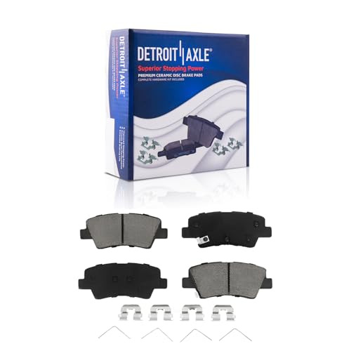 Detroit Axle - Front 6pc Brake Kit for 2017-2020 Hyundai Elantra - size: 6PR42268/kit