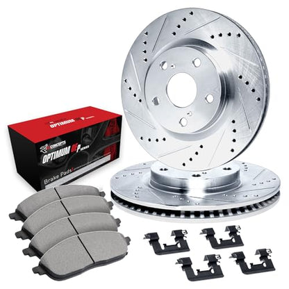 R1 Concepts Front Brake Kit Fits 2017-2020 Hyundai Elantra - size: WGUH1-03078| 11.0" Front
