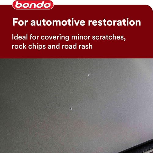 Bondo Glazing and Spot Putty, Fills Pinholes, Scratches, Minor Dings & Hairline Cracks, 4.5 oz, 1 Tube