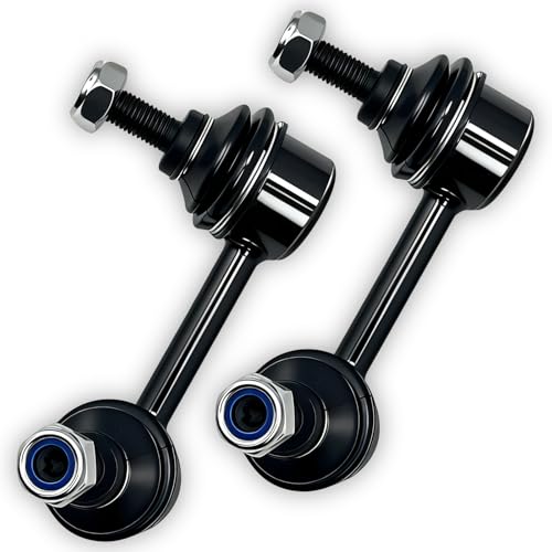 2PCS Rear Stabilizer Sway Bar End Links Fit for Compatible with Cadillac 2003 2004 2005 2006 2007 CTS #OE K750016 K750020 - size: K750016 K750020