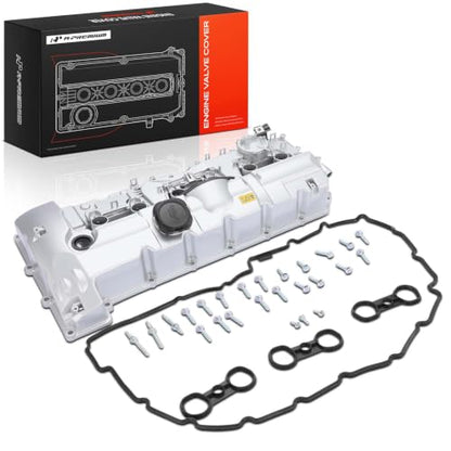 A-Premium Upgraded Aluminum Engine Valve Cover Kit - style: Upgraded Type (Aluminum)