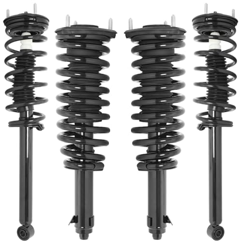 Detroit Axle - AWD Front Rear Struts for 2009-2017 Lexus LS460 - size: 4Q471268/Shock Kit