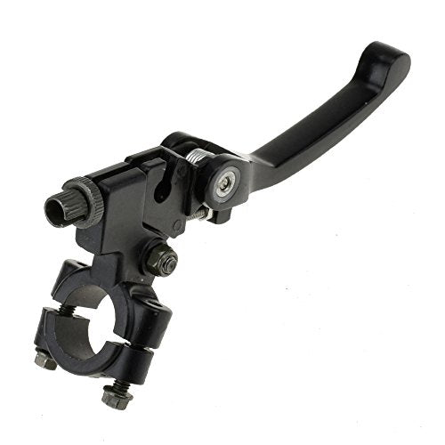HIAORS Black Chrome Clutch Brake Lever for 22mm 7/8 inch Handlebar 110cc 125cc 140cc TTR 125cc SSR Xmotos Apollo 125 Pit Dirt Bike Motorcycle - color: Black
