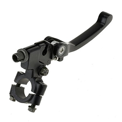 HIAORS Black Chrome Clutch Brake Lever for 22mm 7/8 inch Handlebar 110cc 125cc 140cc TTR 125cc SSR Xmotos Apollo 125 Pit Dirt Bike Motorcycle - color: Black