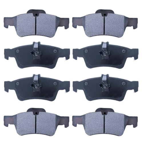 Front Rear Semi-Metallic Brake Pads Kit Replacement For Mercedes-Benz S550 SL550 CL550 S600 - style: UPD986+UPD1223