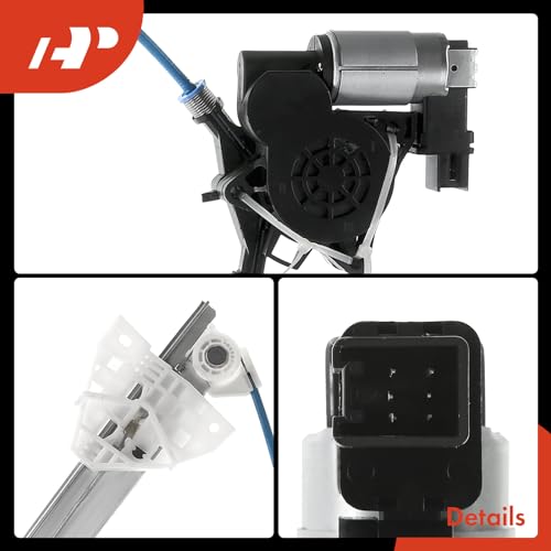A-Premium Front Passenger Side Power Window Regulator with Motor (6-Pin) - style: Front Passenger (RH)