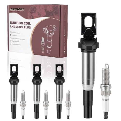 UF598 Ignition Coils & Spark Plugs Tune Up Kit, 4 Pack - size: UF598 & Spark Plugs