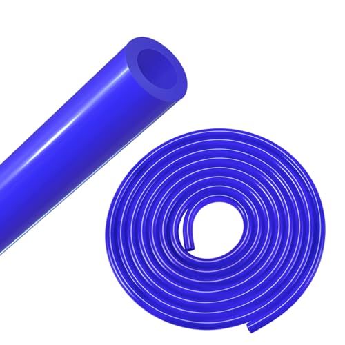 EVIL ENERGY 3/8 Silicone Vacuum Tubing Hose Line 10FT 130PSI Max Pressure Blue (10mm ID) - color: Blue, size: 3/8 10FT