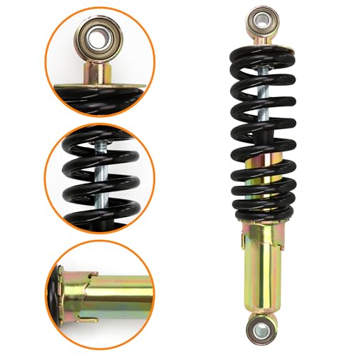 260mm/10in Motorcycle Rear Shock Absorber Spring Shock Absorber Replacement for HONDA 70cc 90cc 110cc 125cc Pit Dirt Bike Suspension