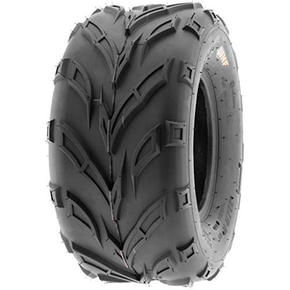 SunF A004 ATV UTV Off-Road Tire 20x10-10, 6 PR, Track & Trail, Tubeless - size: 20x10-10