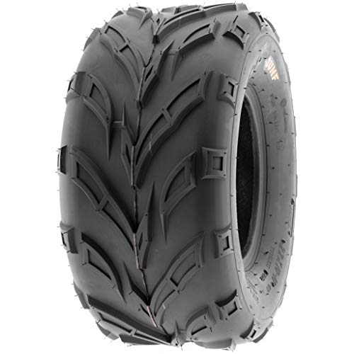 SunF A004 ATV Golf Carts Off-Road Tire 16x8-7, 6 PR, Track & Trail, Tubeless - size: 16x8-7