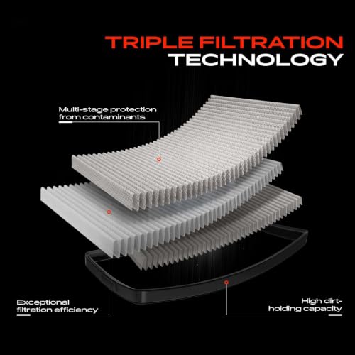 A-Premium Engine Air Filter Compatible with Toyota, Pontiac & Scion Models - style: Standard Air Filter