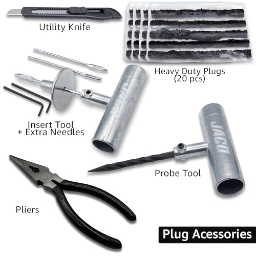 JACO TRX-50 Heavy Duty Tire Repair Kit - Universal Tire Plug Kit
