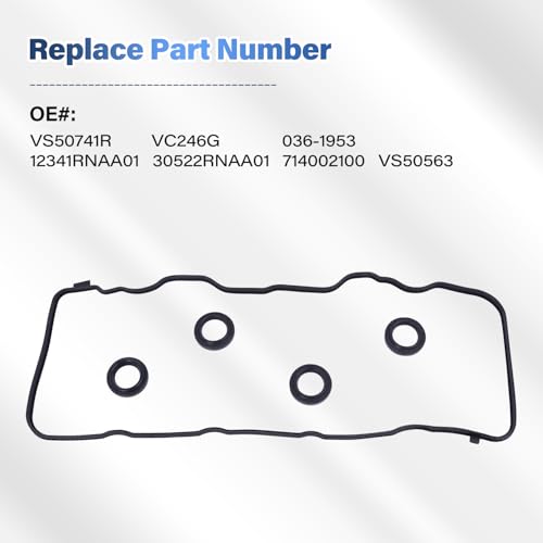 VS50741R Valve Cover Gasket, Replace OE VS50563 VS50741R