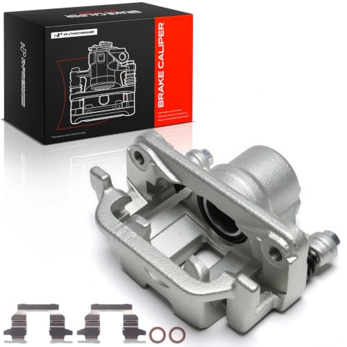 A-Premium Rear Left Driver Disc Brake Caliper with Bracket - style: Rear Driver Side